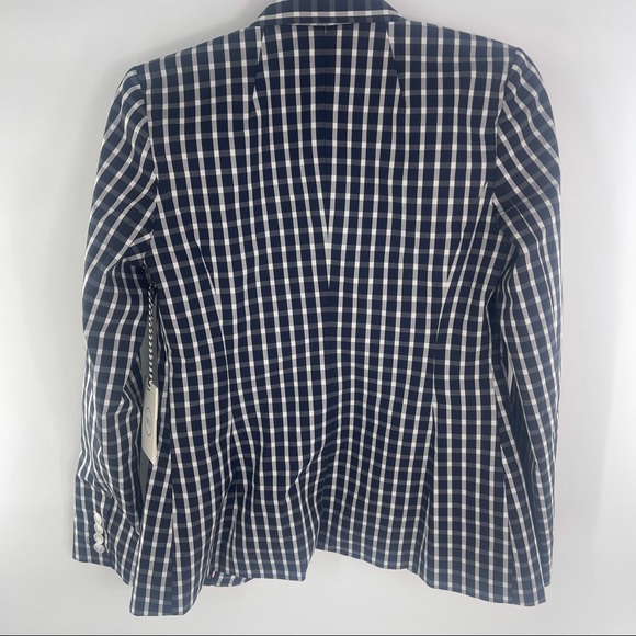 Nordstrom 1901 Charleston Checkered Cotton Blazer - Picture 9 of 12